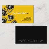 Retro Blumen-Geschäfts-Karten Visitenkarte (Vorne/Hinten)