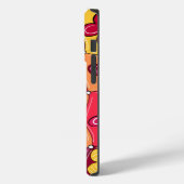 Retro-Blumen-Handyhülle Case-Mate iPhone Hülle (Rückseite / Links)