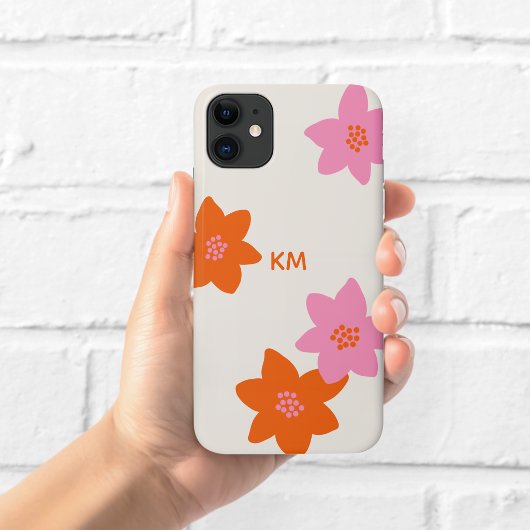 Retro-Blumen-Handyhülle Case-Mate iPhone Hülle