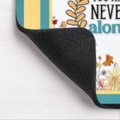 Retro-Blumen-Inspirations-Mauspad Mousepad (Ecke)