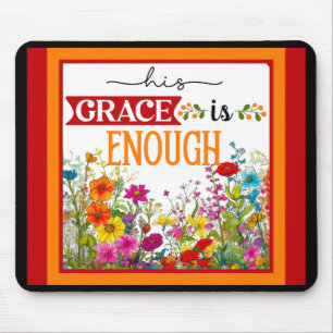 Retro-Blumen-Inspirations-Mauspad Mousepad