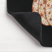 Retro-Blumen-Kürbis-Dankfest-Herbst-Herbst-Stimmun Mousepad (Ecke)