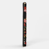 Retro Blumen mit Schädelmuster Case-Mate iPhone Hülle (Hinten/Rechts)
