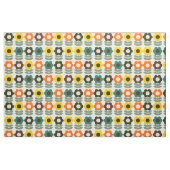 Retro Blumen Stoff (Fat Quarter (45,7 x 55,9 cm))