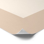 Retro-Blumenart II Poster (Ecke)