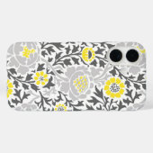 Retro-Blumendamask Case-Mate iPhone Hülle (Rückseite (Horizontal))