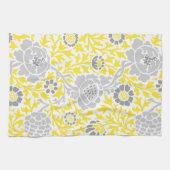 Retro-Blumendamask Handtuch (Horizontal)