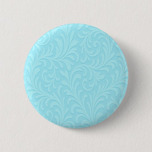 Retro-Blumendesign Button (Vorderseite)