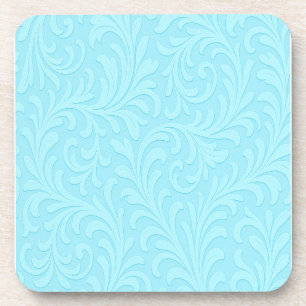 Retro-Blumendesign Getränkeuntersetzer