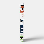 Retro-Blumengarten Case-Mate iPhone Hülle (Rückseite / Rechts)