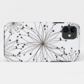 Retro Blumenhintergrund Case-Mate iPhone Hülle (Rückseite (Horizontal))