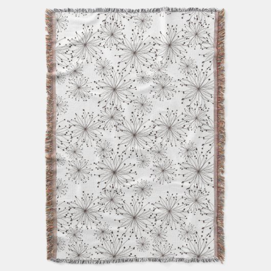 Retro Blumenhintergrund Decke (Vorderseite Vertikal)