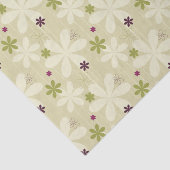 Retro Blumenhintergrund Seidenpapier (Ausschnitt)