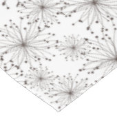 Retro Blumenhintergrund Tischdecke (Schrägansicht)