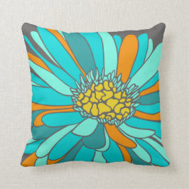 retro Blumenkissen Kissen