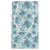 Retro Blumenmuster 2 2 Kleine Geschenktüte (Vorderseite)