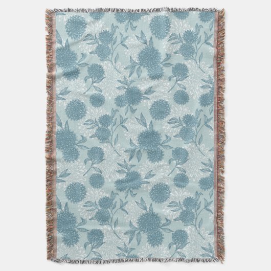 Retro Blumenmuster 2 3 Decke (Vorderseite Vertikal)