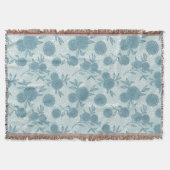 Retro Blumenmuster 2 3 Decke (Vorderseite)