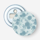 Retro Blumenmuster 2 3 Flaschenöffner (Vorderseite)