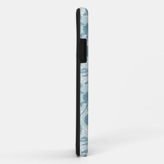 Retro Blumenmuster 2 Case-Mate iPhone Hülle (Hinten/Rechts)