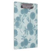 Retro Blumenmuster 2 Klemmbrett (Rechts)