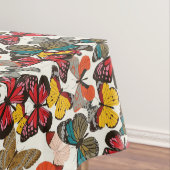 Retro Blumenmuster 2 Tischdecke (Beispiel)