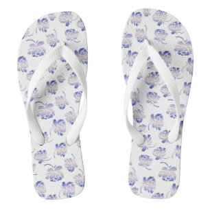 Retro Blumenmuster Badesandalen