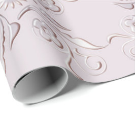 Retro Blumenmuster Geschenkpapier