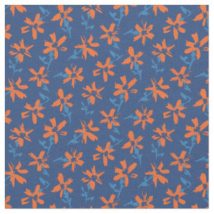 Retro Blumenmuster im boho Stil. Abstrakt Daisy Stoff