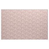 Retro Blumenmuster im boho Stil. Rosa Sakura. Stoff (Fat Quarter (45,7 x 55,9 cm))