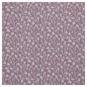 Retro Blumenmuster im boho Stil. Rosa Sakura. Stoff (Muster)