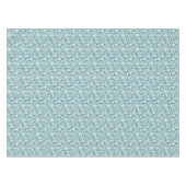 Retro-Blumenmuster mit Gänseblüten. Tischdecke (Vorderseite (Horizontal))