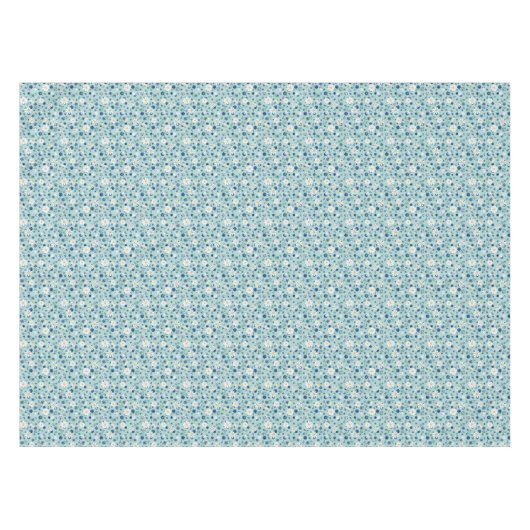Retro-Blumenmuster mit Gänseblüten. Tischdecke (Vorderseite (Horizontal))