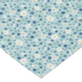 Retro-Blumenmuster mit Gänseblüten. Tischdecke (Schrägansicht)