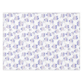 Retro Blumenmuster mit Rosen Tischdecke (Vorderseite (Horizontal))