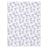 Retro Blumenmuster mit Rosen Tischdecke (Vorderseite)