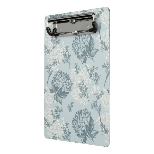Retro Blumenmuster mit Viburnum-Blumen Mini Klemmbrett (Gewinkelt2)