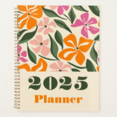 Retro-Blumenmuster Planer (Vorderseite)