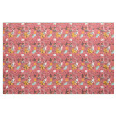 Retro Blumenmuster Stoff (Fat Quarter (45,7 x 55,9 cm))