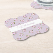 Retro Blumenmuster Untersetzer (angewinkelt)