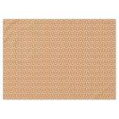 Retro-Blumentischdecke Braun Terrakotta-Stil Tischdecke (Vorderseite (Horizontal))