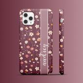Retro Blüten iPhone Hülle