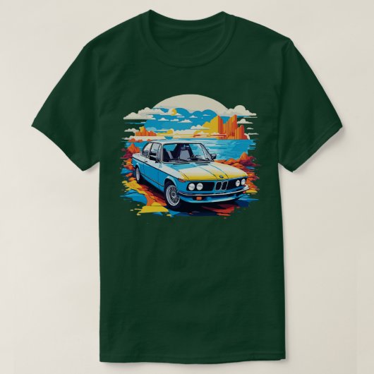Retro BMW T-Shirt (Design vorne)