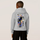 Retro Bmx Bike - Bmx Flatland Hoodie - Bmx Apparel (Schwarz voll)