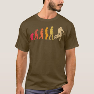Retro-BMX-Evolution Vintage-Cyclist-Entwicklung T-Shirt