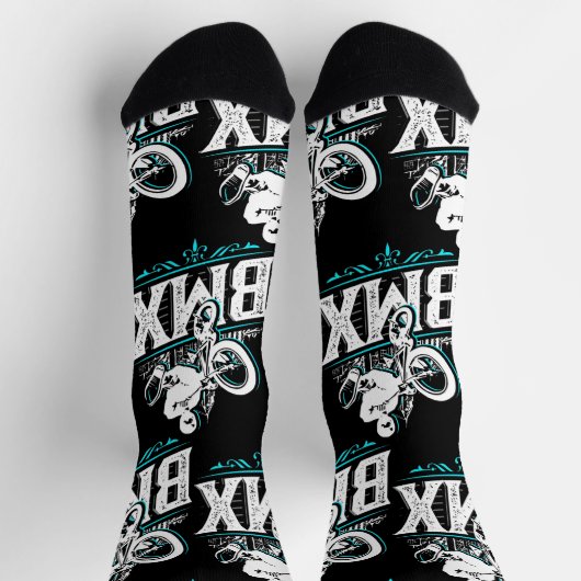 Retro Bmx Socks - Old School Bmx Socken (Oben)