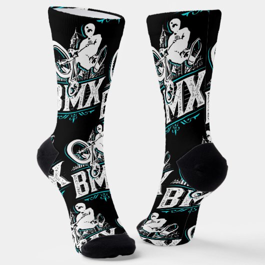 Retro Bmx Socks - Old School Bmx Socken (Gewinkelt)