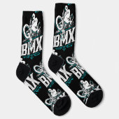 Retro Bmx Socks - Old School Bmx Socken (Rechts)