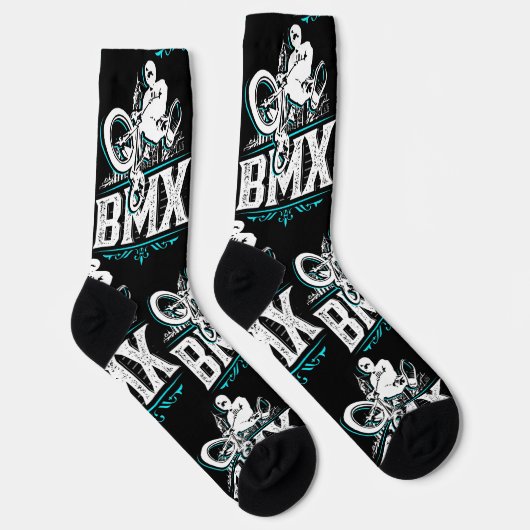 Retro Bmx Socks - Old School Bmx Socken (Rechts)