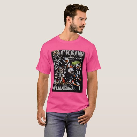 Retro Bo Jackson T-Shirt (Vorne ganz)
